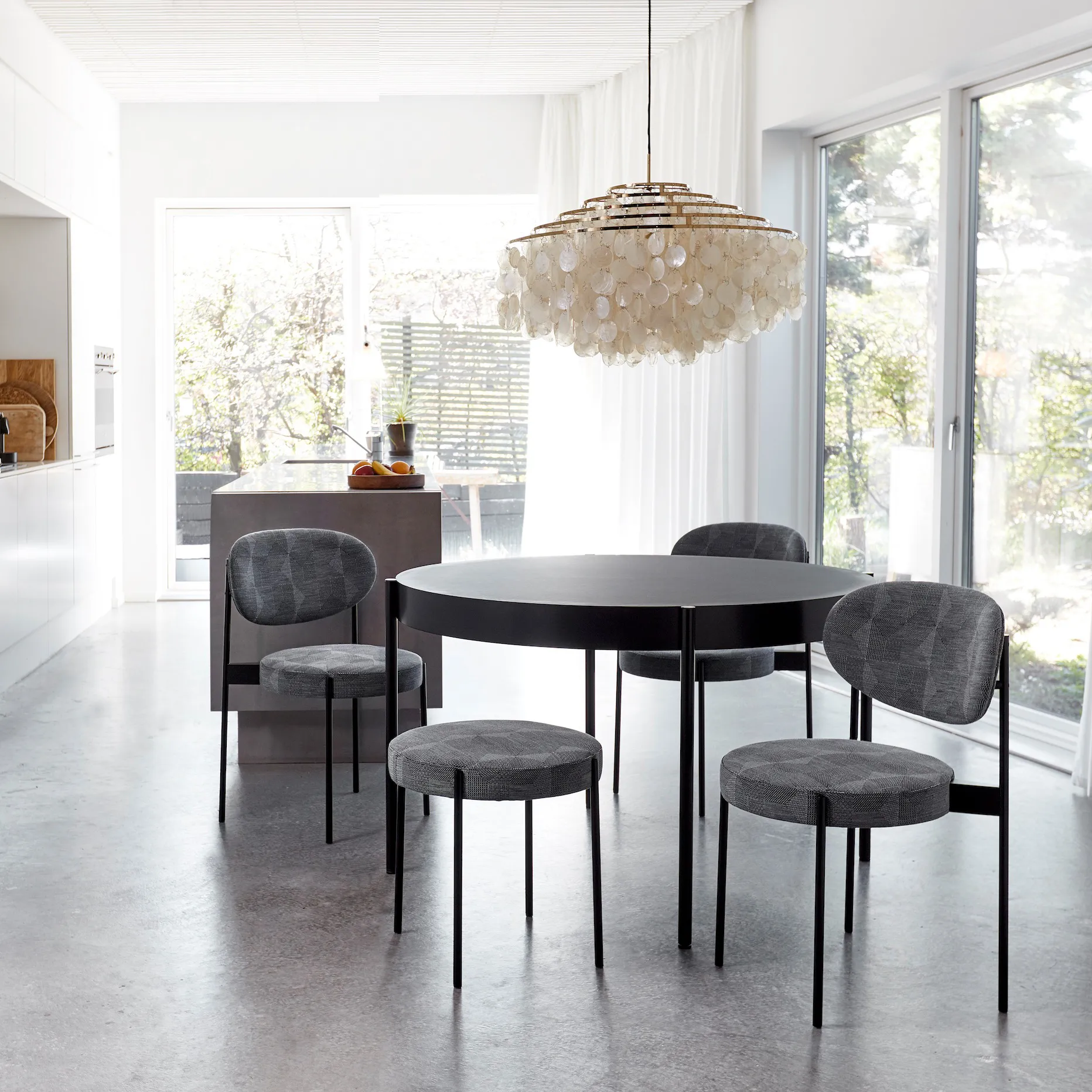 FUN 11DM loftslampe, Messing Verpan