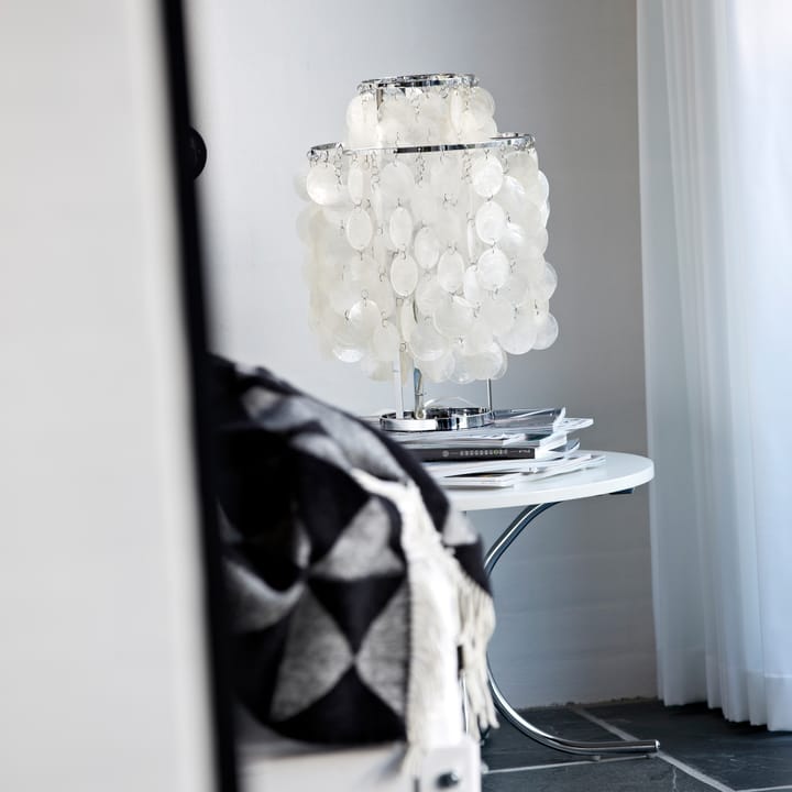 FUN 2TM bordlampe, Krom Verpan