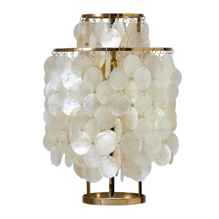 FUN 2TM bordlampe, Messing Verpan