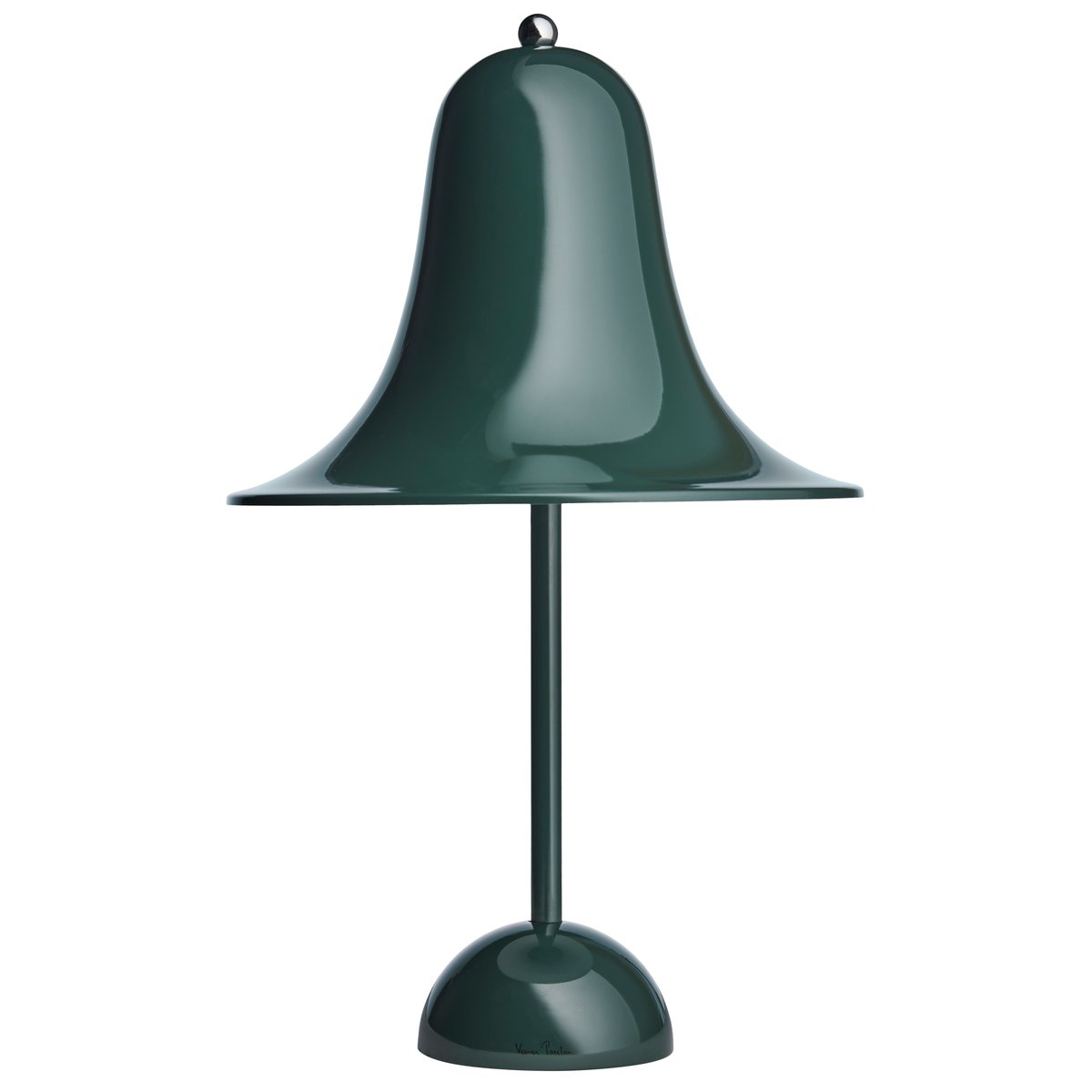 Verpan Pantop bordlampe Ø23 cm Dark green