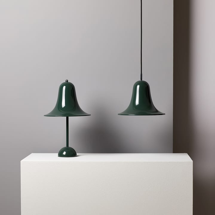 Pantop bordlampe Ø23 cm, Dark green Verpan