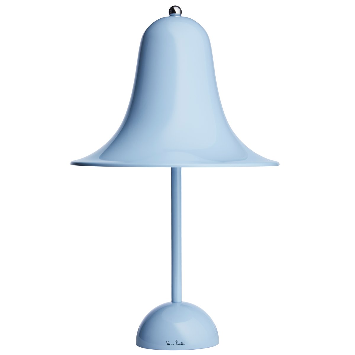 Verpan Pantop bordlampe Ø23 cm Light blue