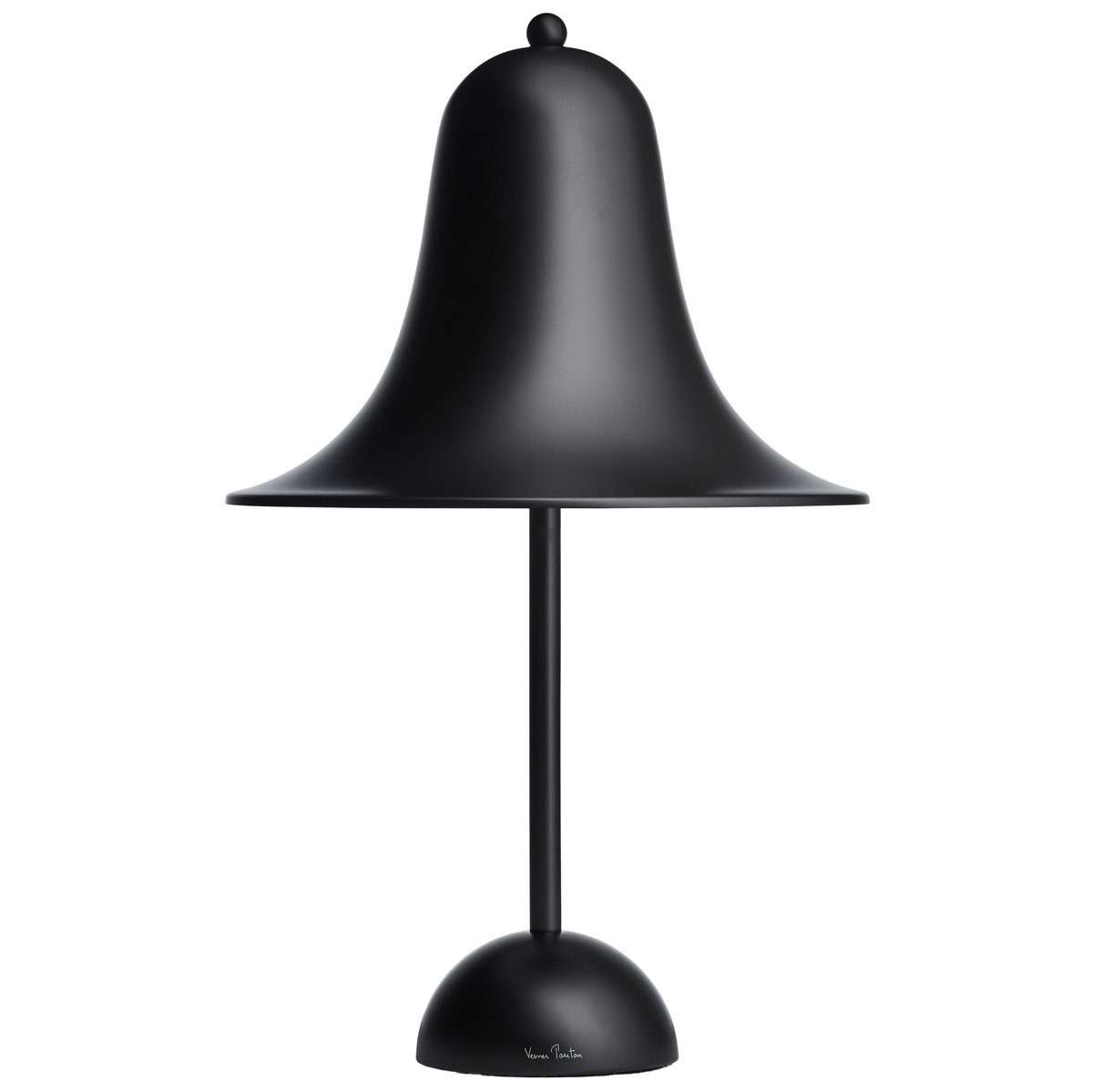 Verpan Pantop bordlampe Ø23 cm Matt black
