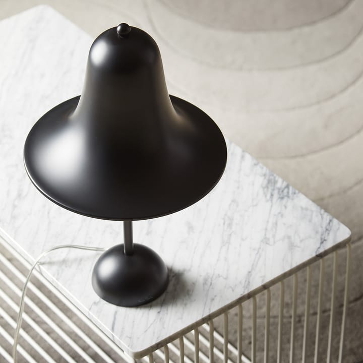 Pantop bordlampe Ø23 cm, Matt black Verpan
