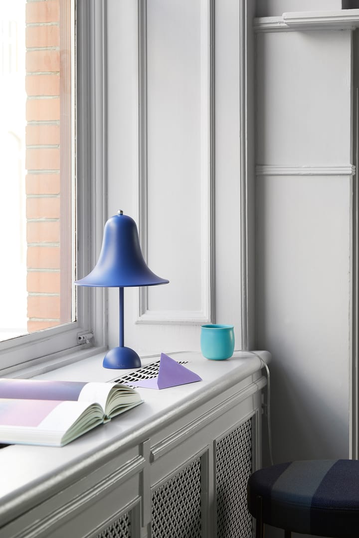 Pantop bordlampe Ø23 cm, Matt classic blue Verpan