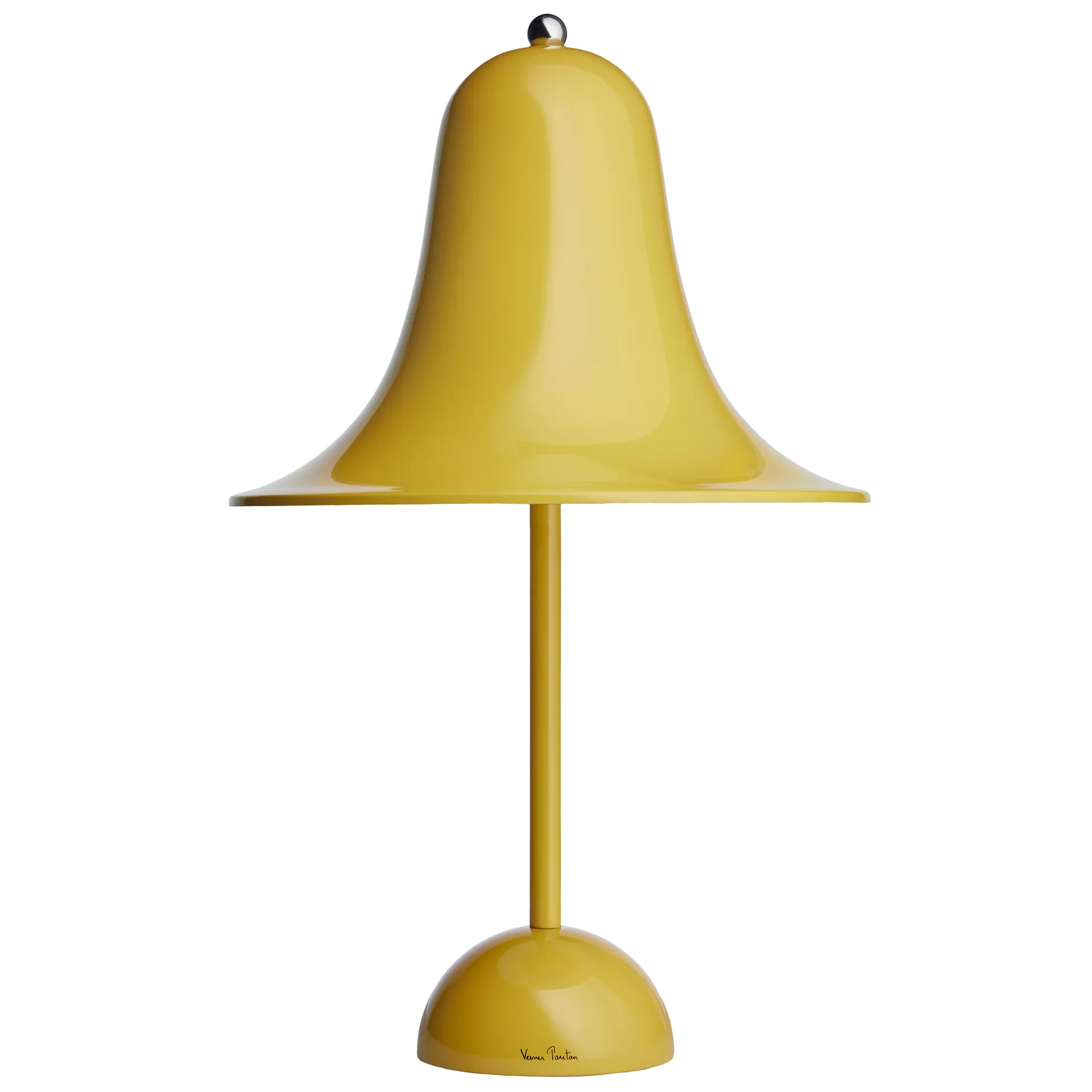Pantop bordlampe Ø23 cm, Warm yellow Verpan
