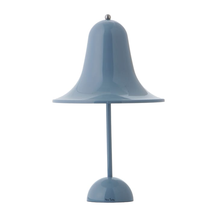 Pantop bærbar bordlampe Ø18 cm - Dusty blue - Verpan
