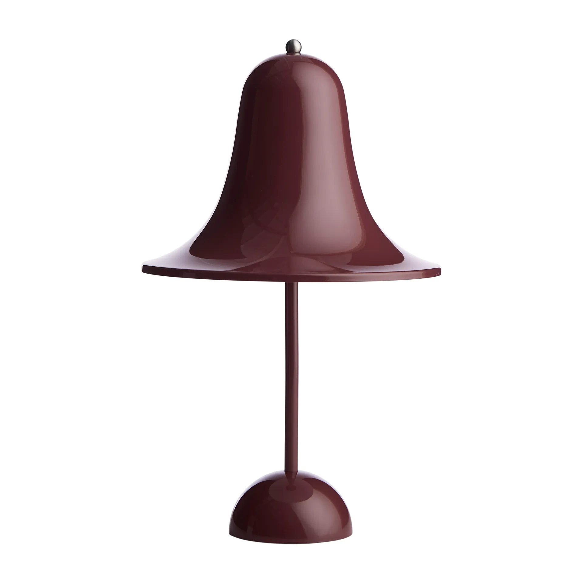 Pantop bærbar bordlampe 30 cm, Burgundy Verpan
