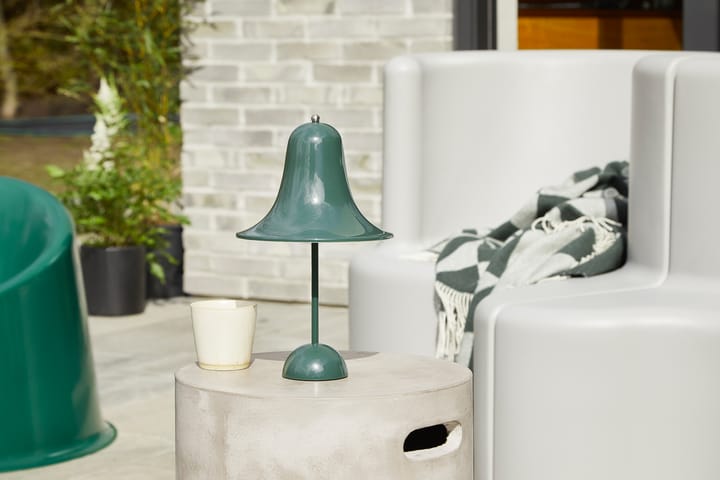 Pantop bærbar bordlampe 30 cm, Dark Green Verpan