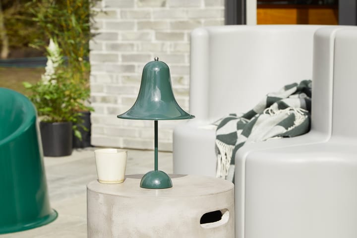 Pantop bærbar bordlampe 30 cm - Dark Green - Verpan