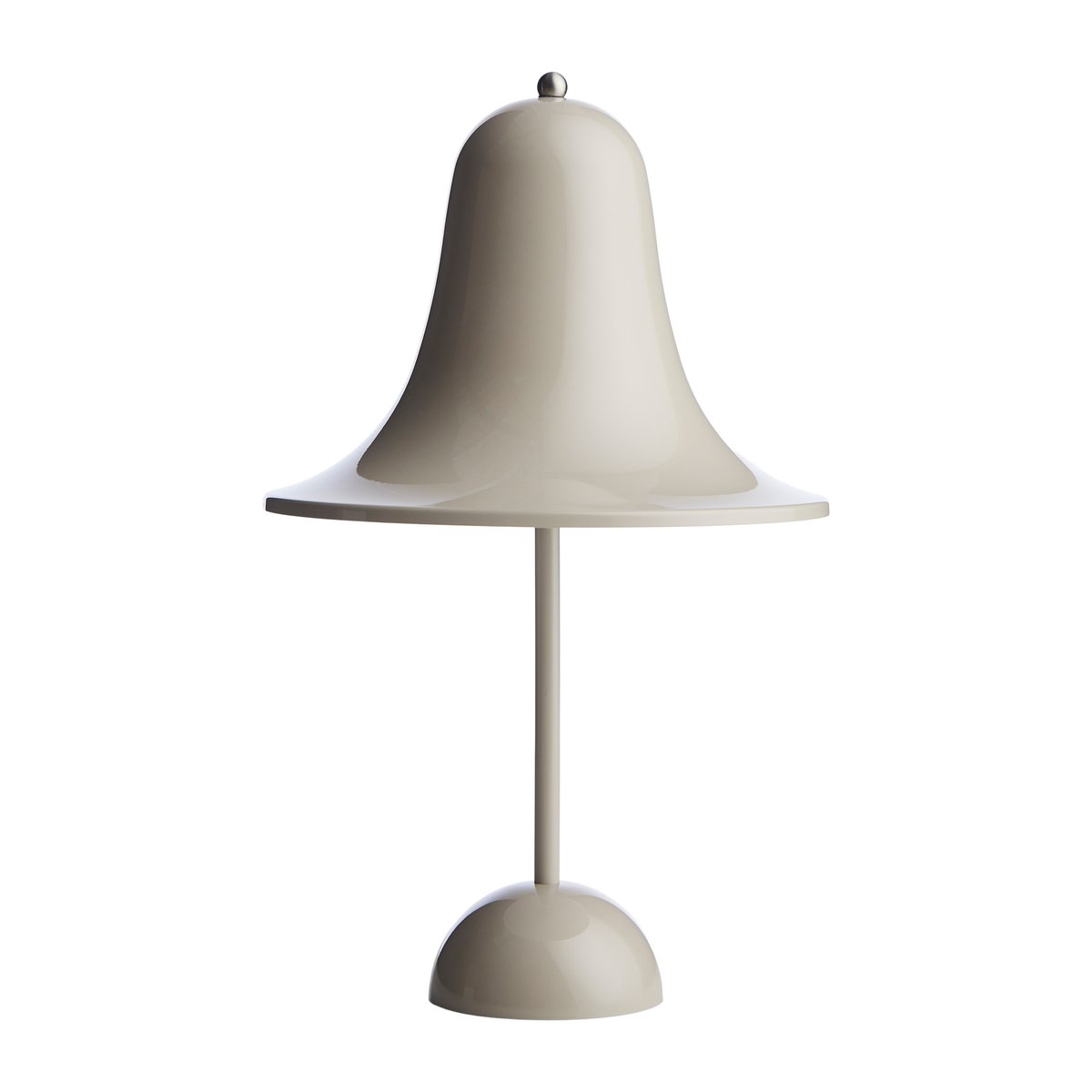 Verpan Pantop bærbar bordlampe Ø18 cm Grey Sand