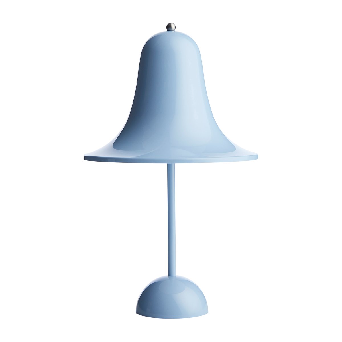Verpan Pantop bærbar bordlampe Ø18 cm Light Blue