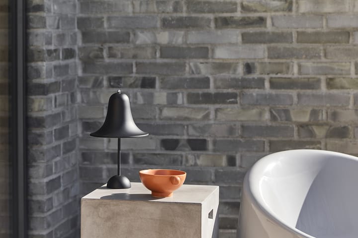 Pantop bærbar bordlampe 30 cm, Matt Black Verpan