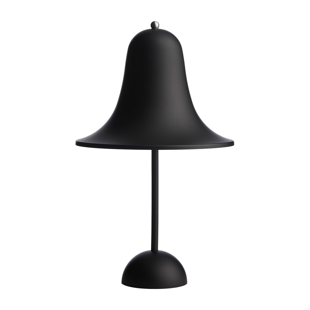 Verpan Pantop bærbar bordlampe Ø18 cm Matt Black