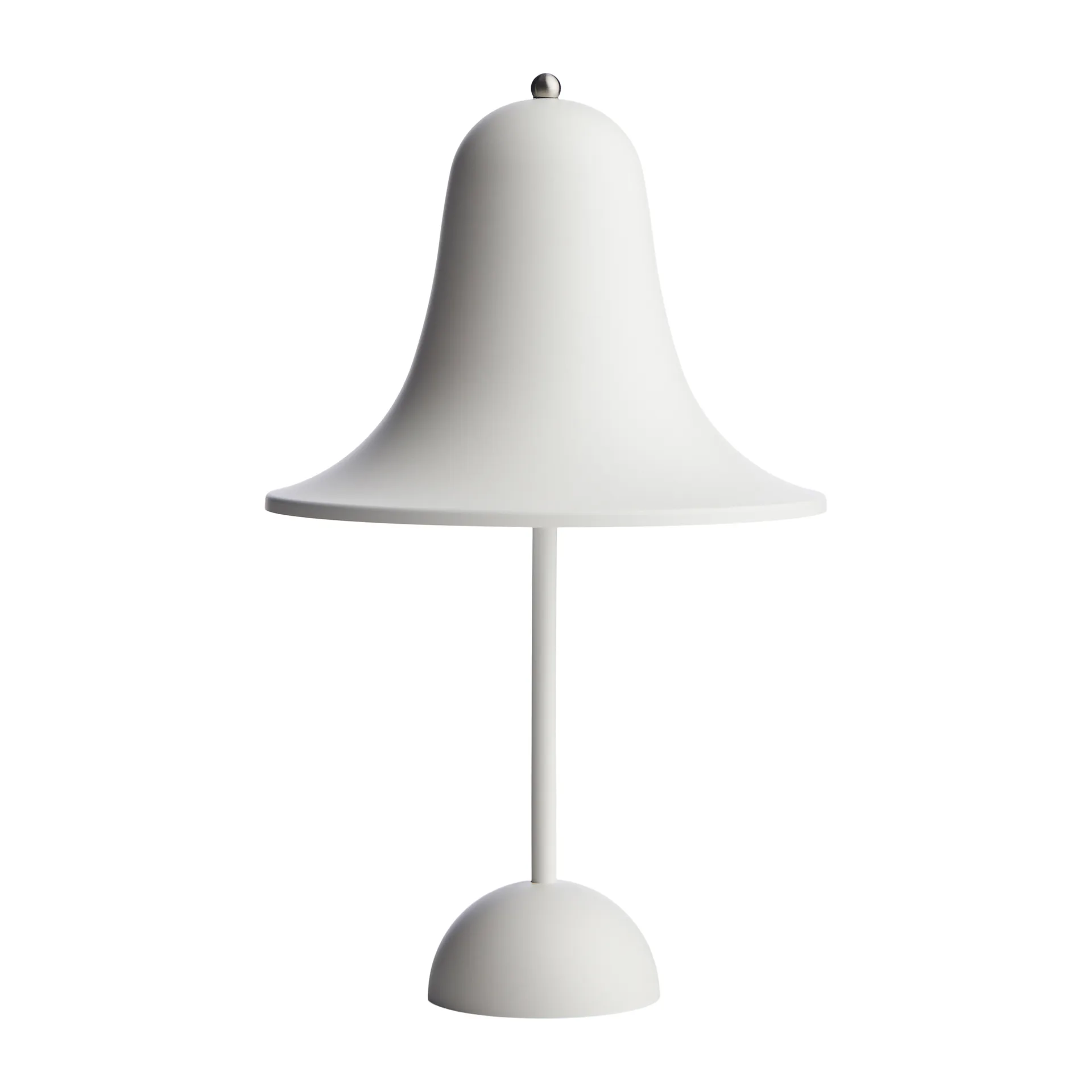 Pantop bærbar bordlampe 30 cm, Matt White Verpan