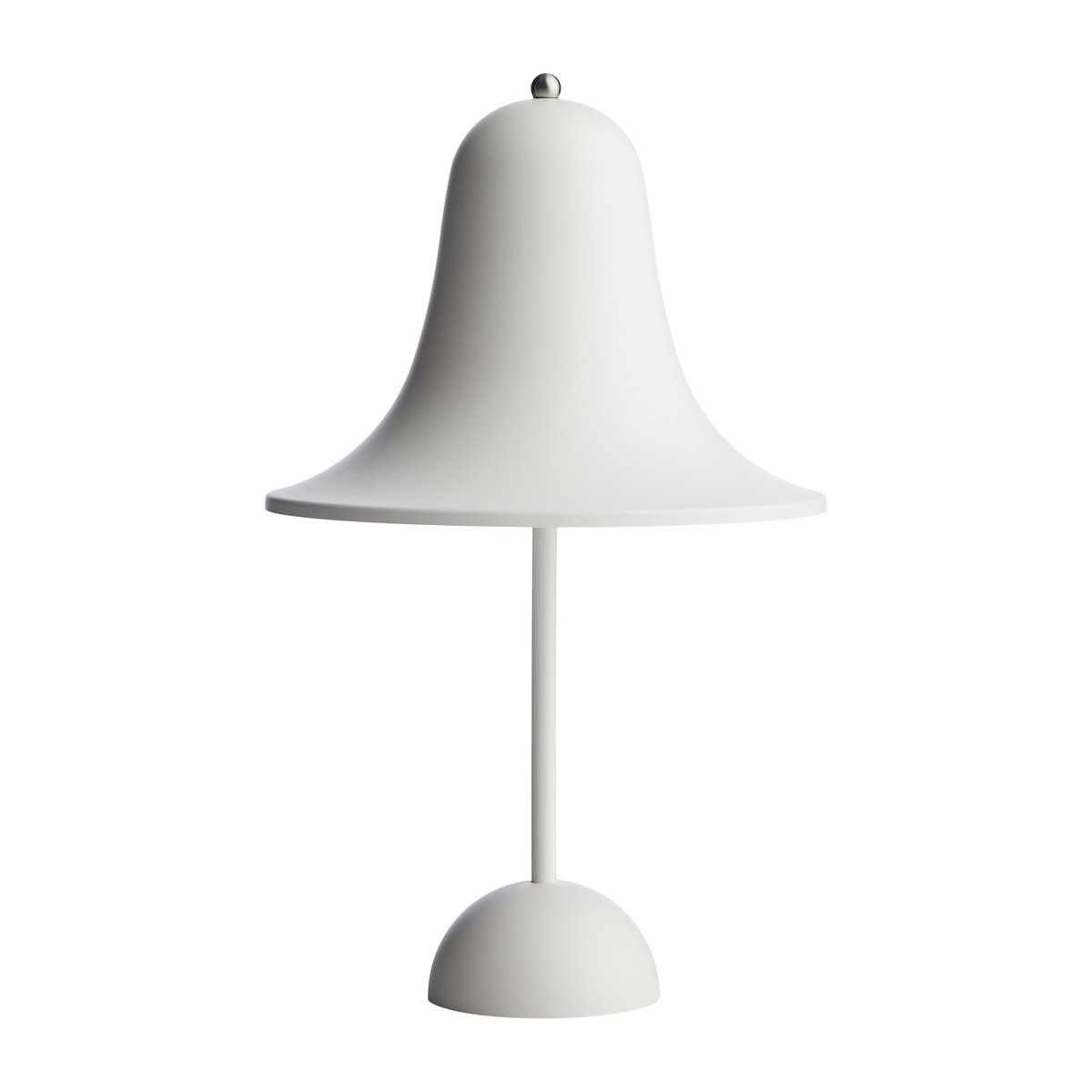 Verpan Pantop bærbar bordlampe Ø18 cm Matt White