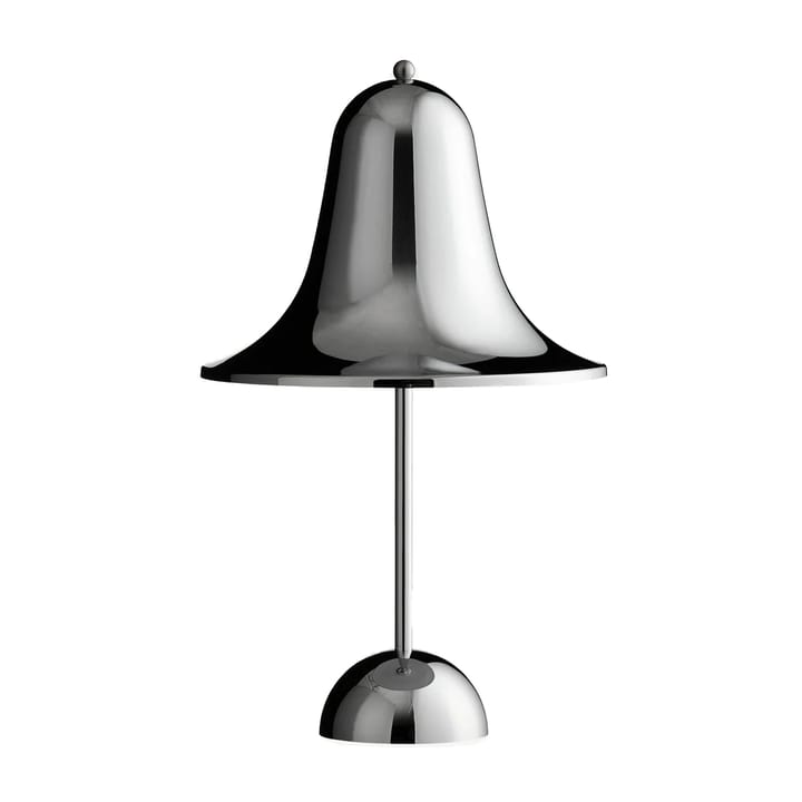 Pantop bærbar bordlampe 30 cm - Shiny chrome - Verpan