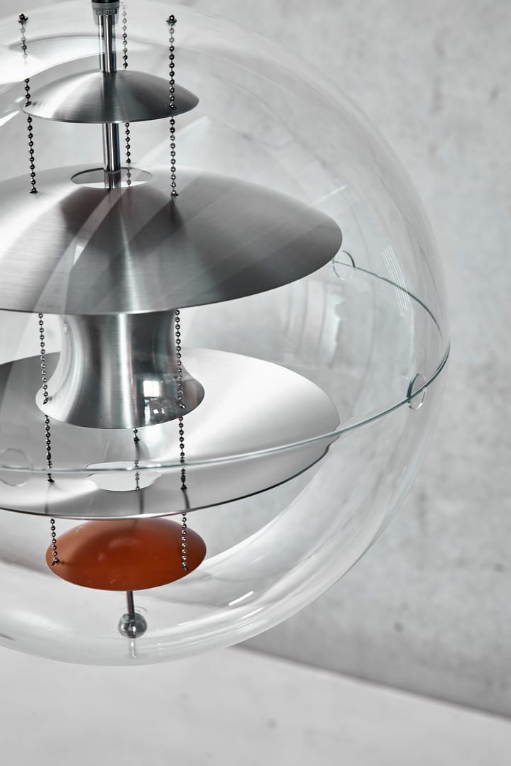 VP Globe Brushed Alu loftslampe, Ø40 cm Verpan