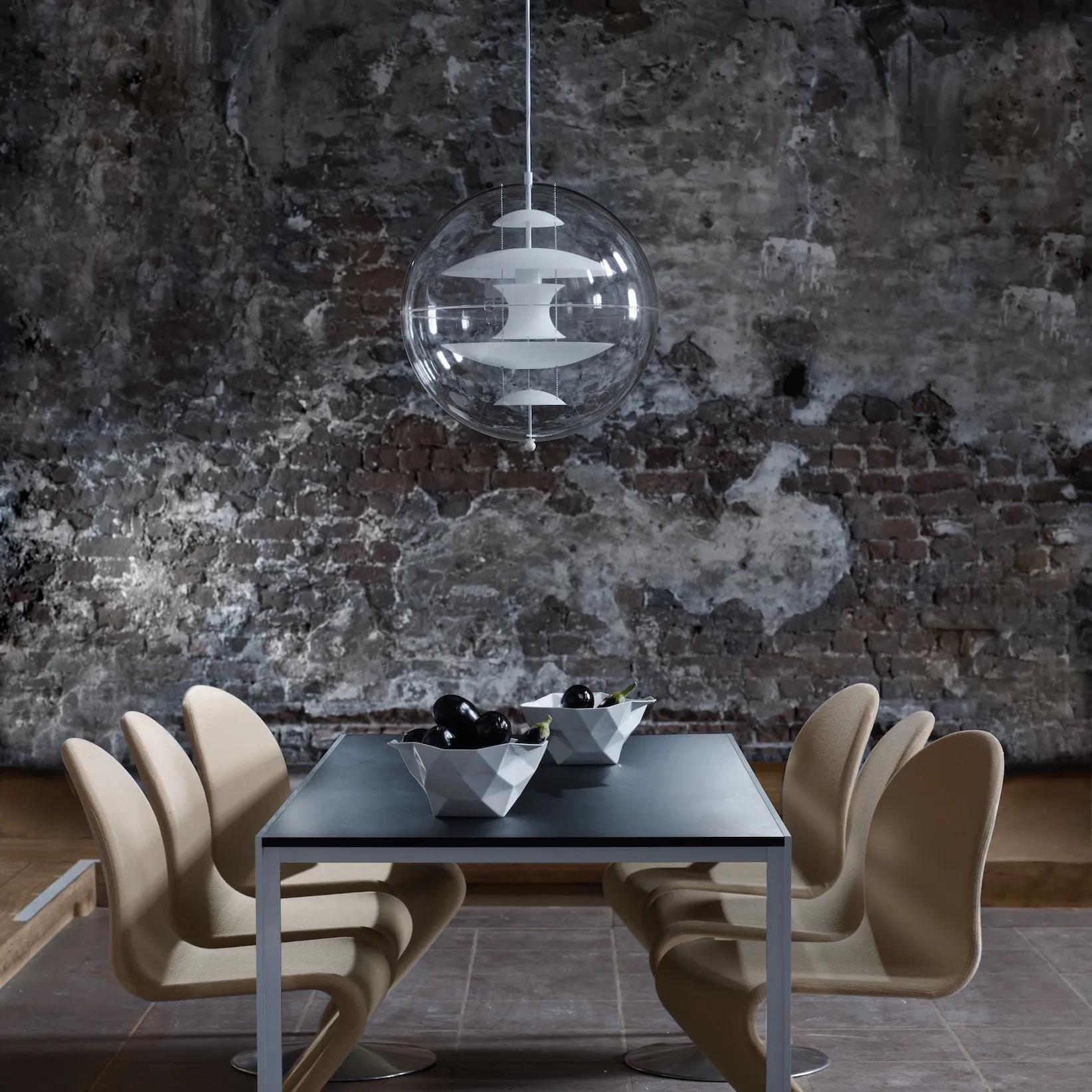 VP Globe Glass loftslampe, Ø50 cm Verpan