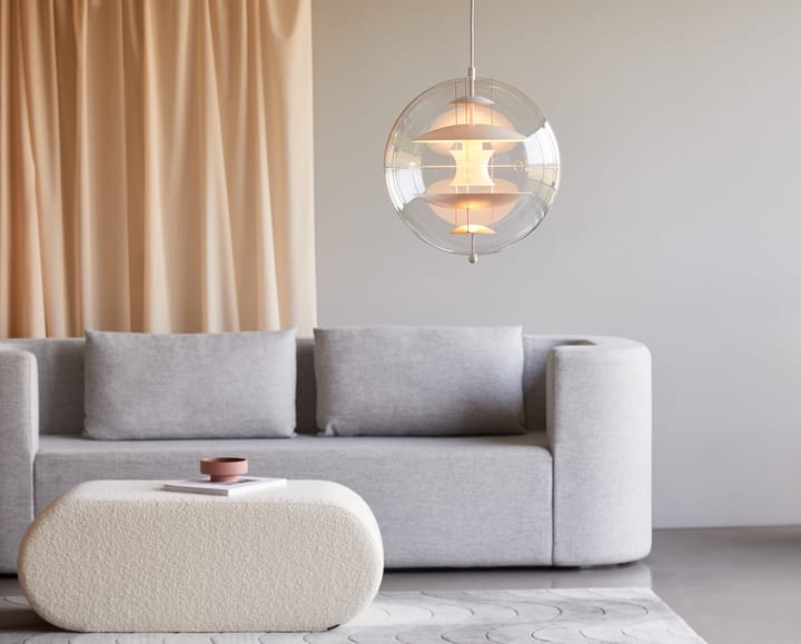 VP Globe Warm Peach loftslampe, Ø40 cm Verpan