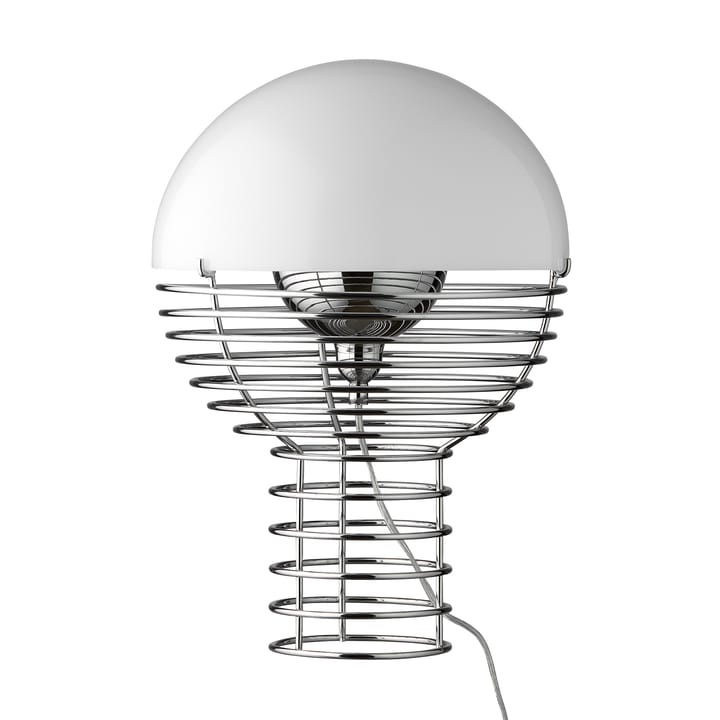 Wire bordlampe Ø40 cm - Hvid - Verpan