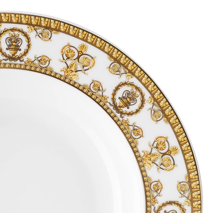 Versace I love Baroque dyb tallerken, Bianco Versace
