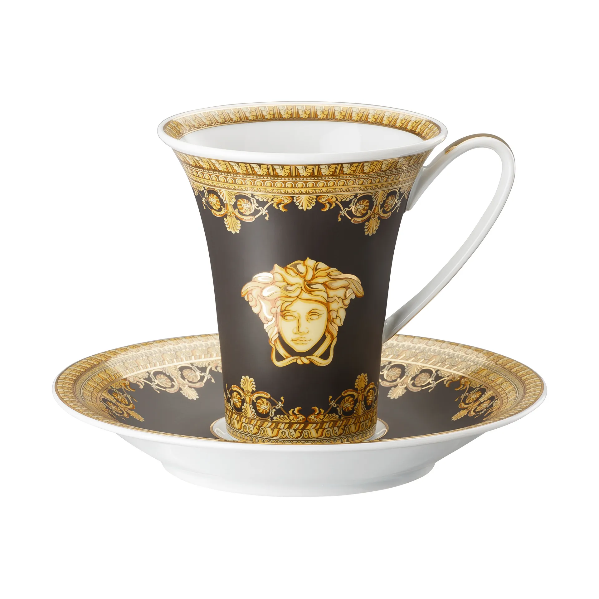 Versace I love Baroque kop med underkop, Nero Versace