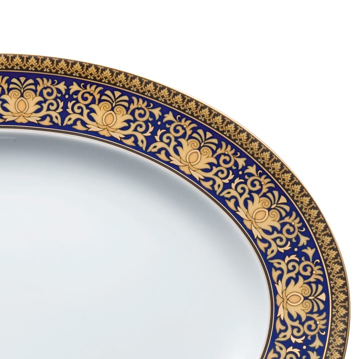 Versace Medusa Blue serveringsfad, 34 cm Versace