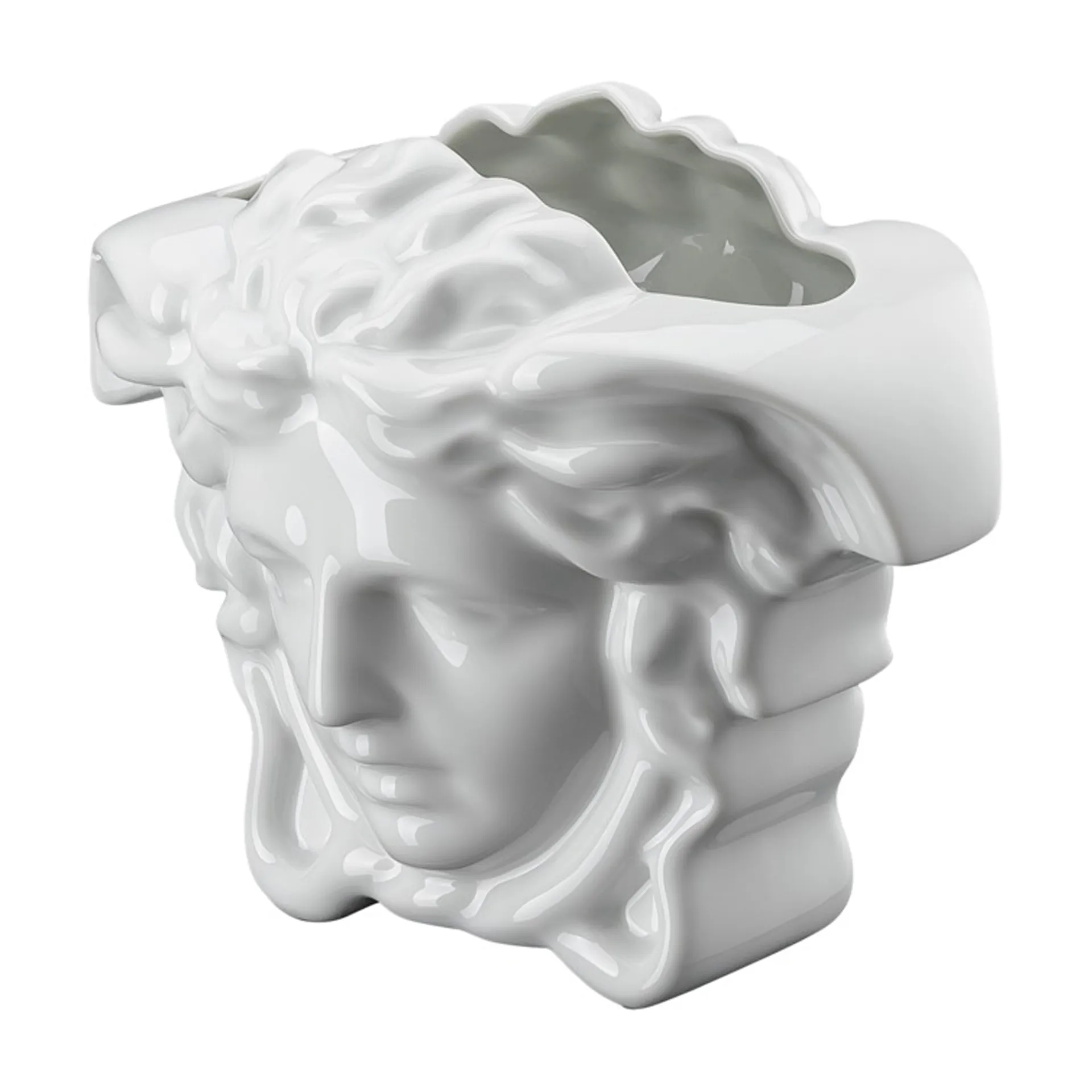 Versace Medusa Grande vase 15 cm, Hvid Versace