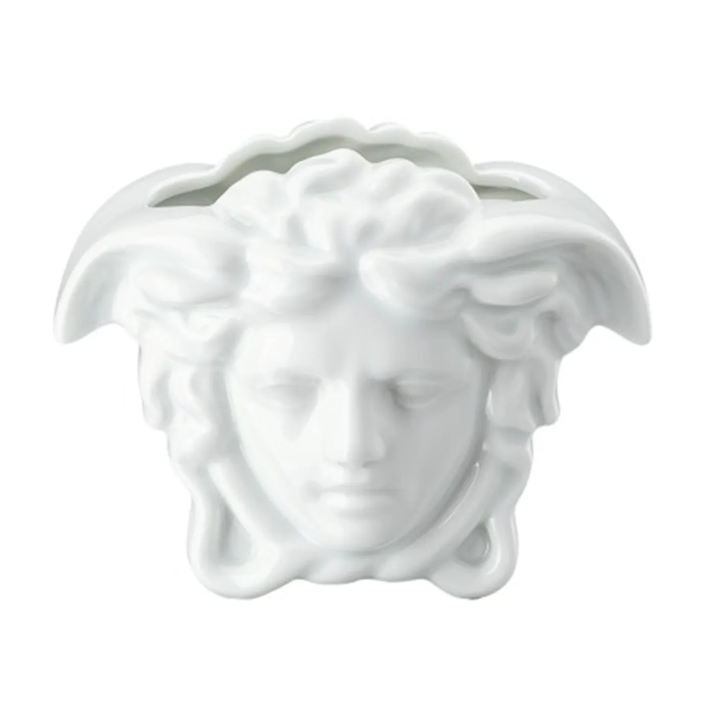 Versace Medusa Grande vase 9 cm, Hvid Versace