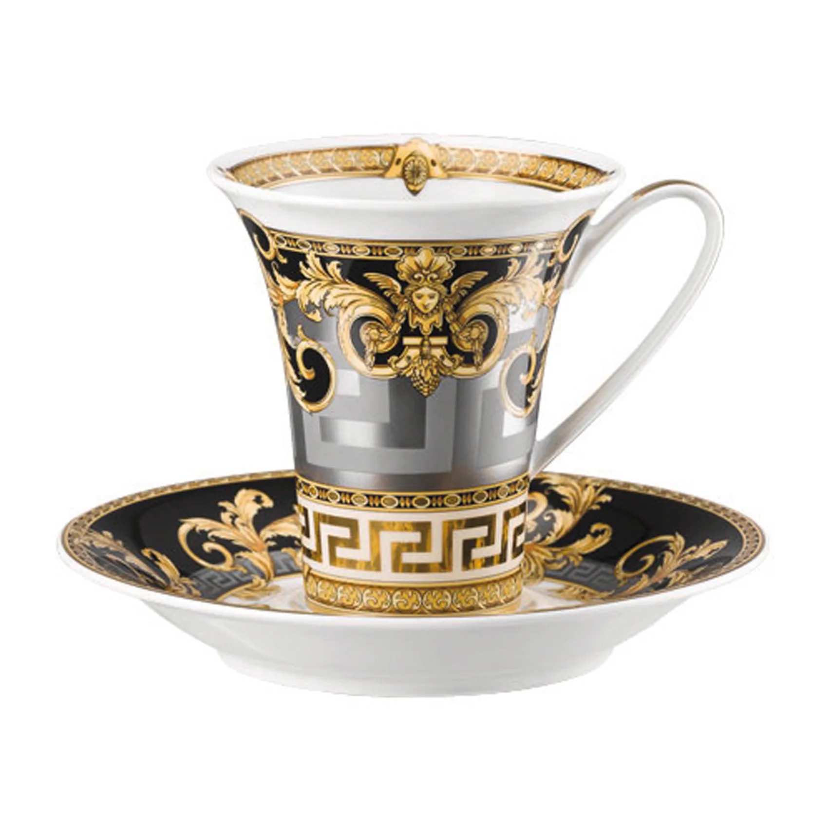 Versace Prestige Gala kaffekop med underkop, 18 cl Versace