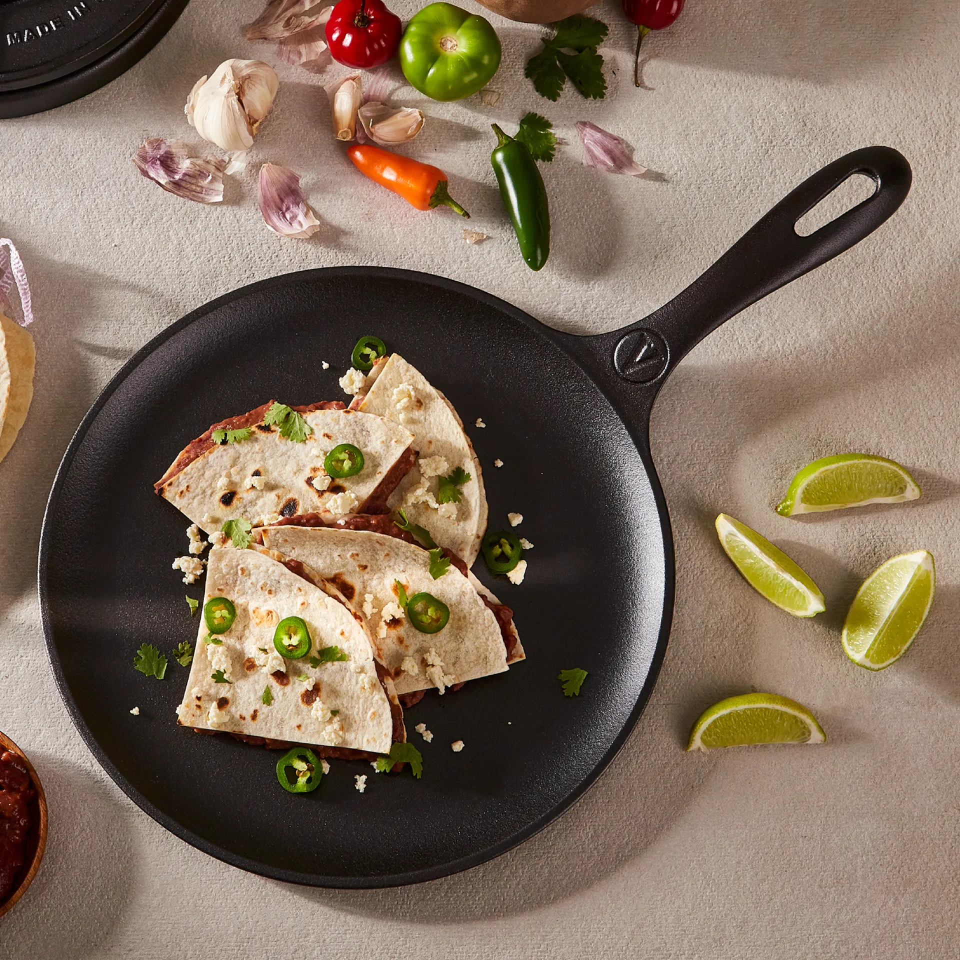 Victoria Fajitapande Ø26,5 cm, Comal Victoria