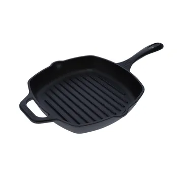 Victoria firkantet grillpande støbejern enameled - 44,1x28,4 cm - Victoria