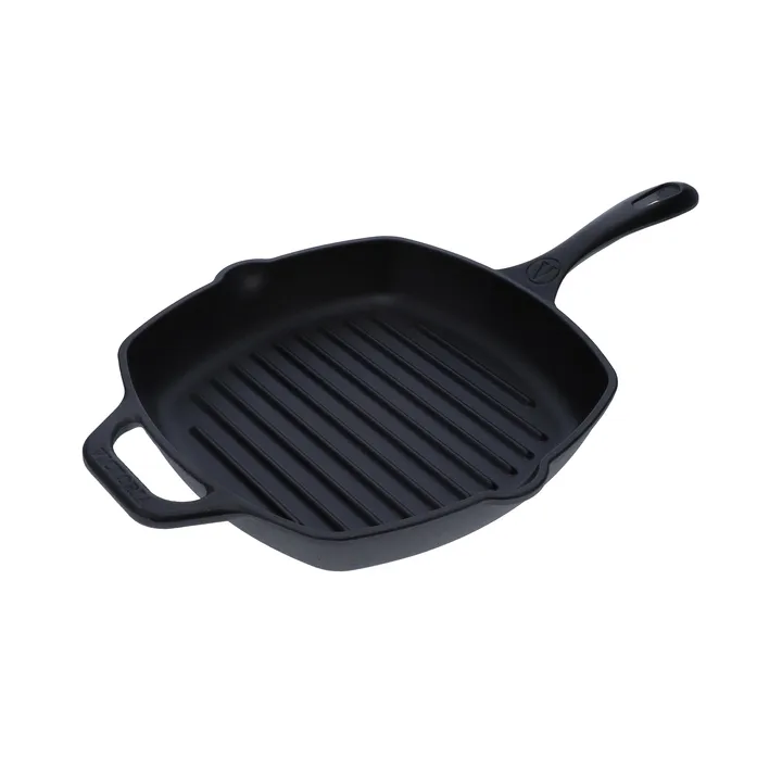 Victoria firkantet grillpande støbejern enameled - 44,1x28,4 cm - Victoria