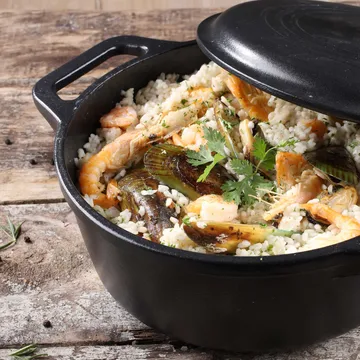 Victoria gryde støbejern enameled - 3,8 l - Victoria