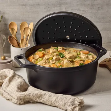 Victoria gryde støbejern enameled - 5,7 L - Victoria