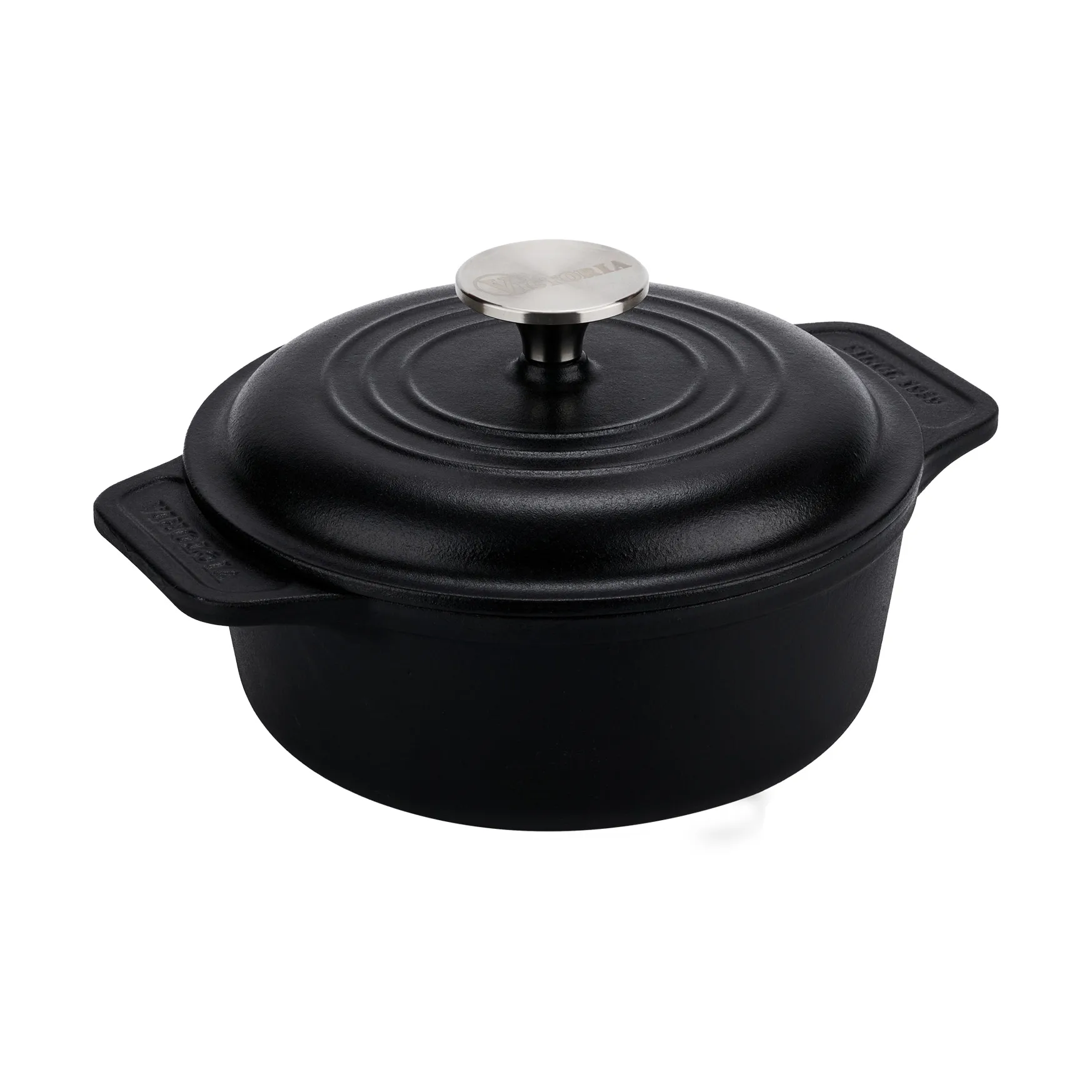 Victoria gryde støbejern pre-seasoned, 1,9 L Victoria