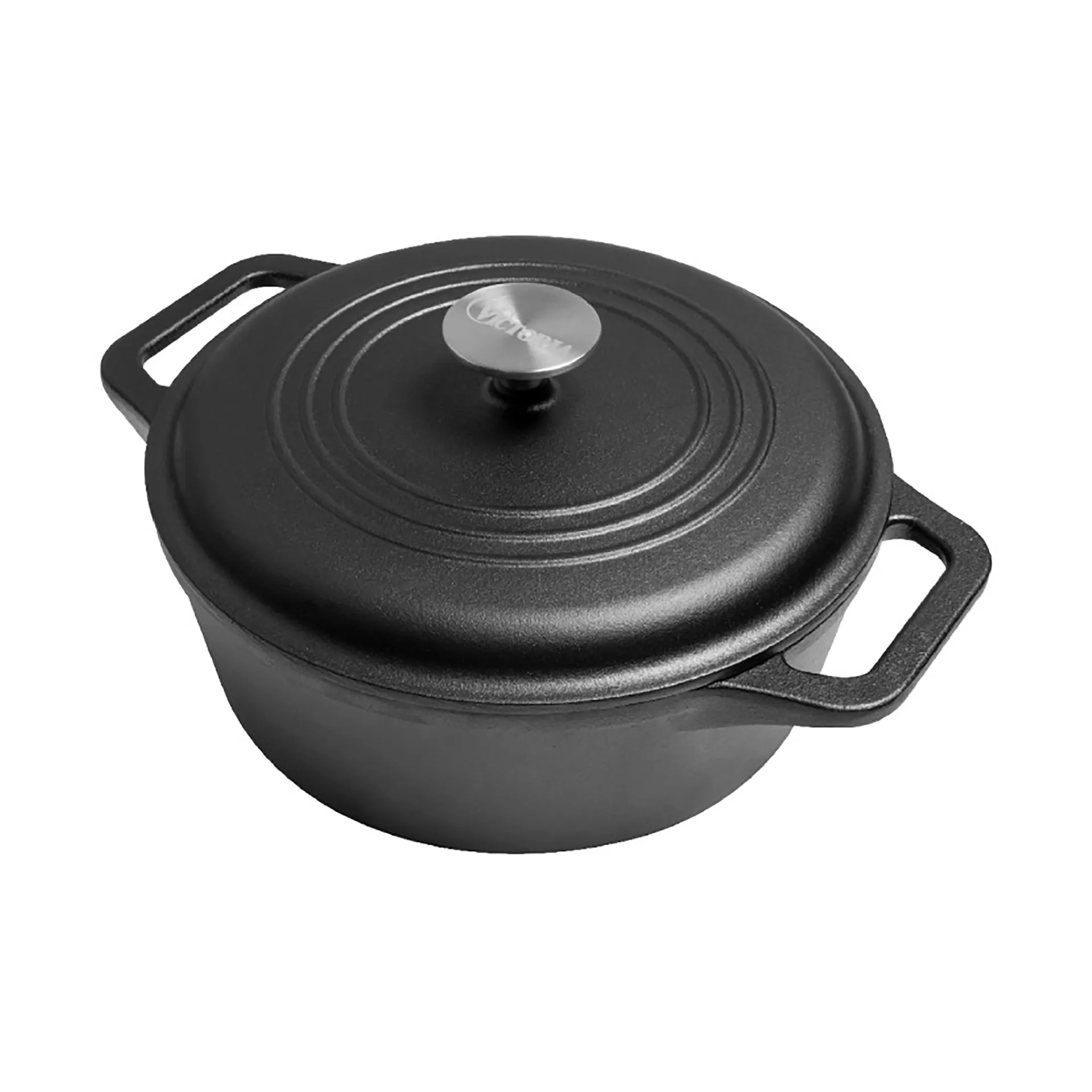 Victoria gryde støbejern pre-seasoned, 6,6 L Victoria