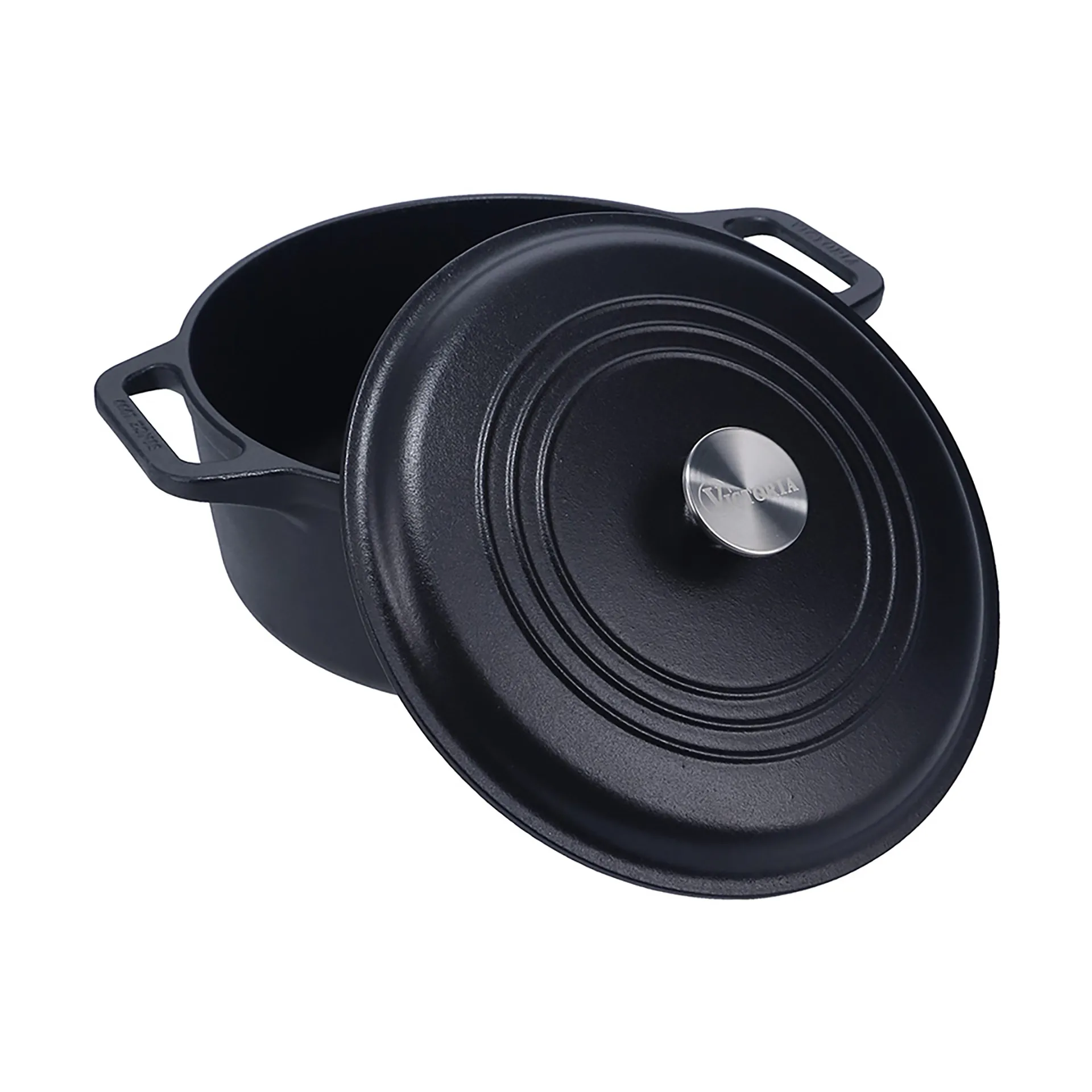 Victoria gryde støbejern pre-seasoned, 6,6 L Victoria