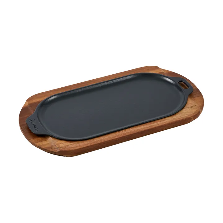 Victoria ovalt serveringsfad enameled - 29,4x19 cm - Victoria