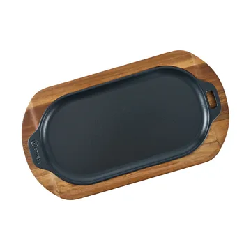 Victoria ovalt serveringsfad enameled - 29,4x19 cm - Victoria