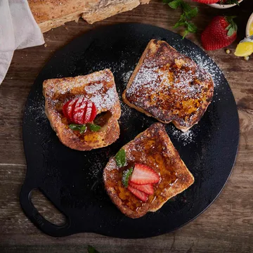 Victoria Tawa steghæld støbejern pre-seasoned - Ø38 cm - Victoria