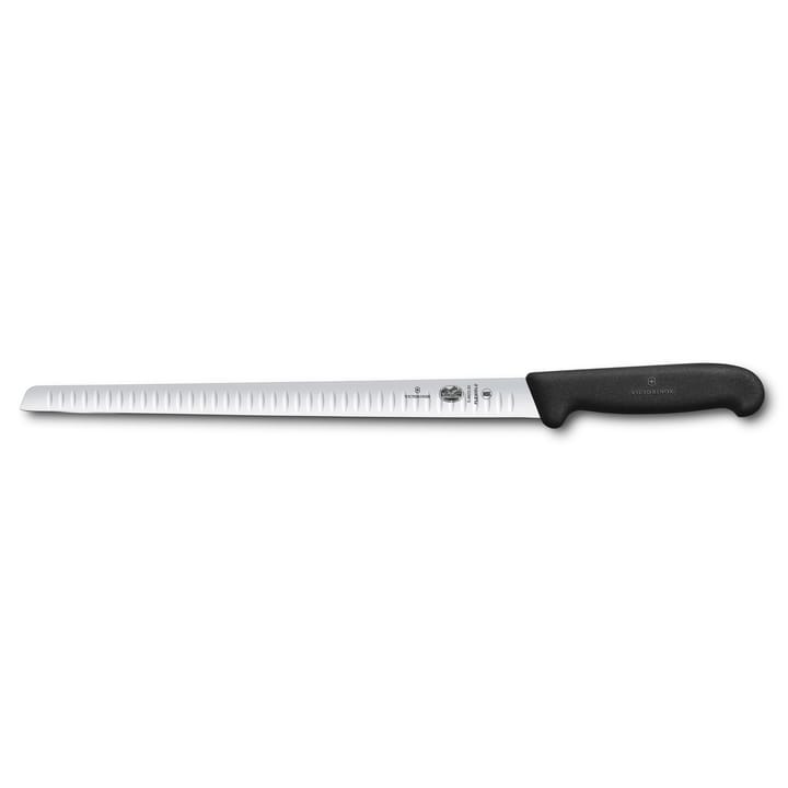 Fibrox laksekniv riflet 30 cm - Rustfrit stål - Victorinox