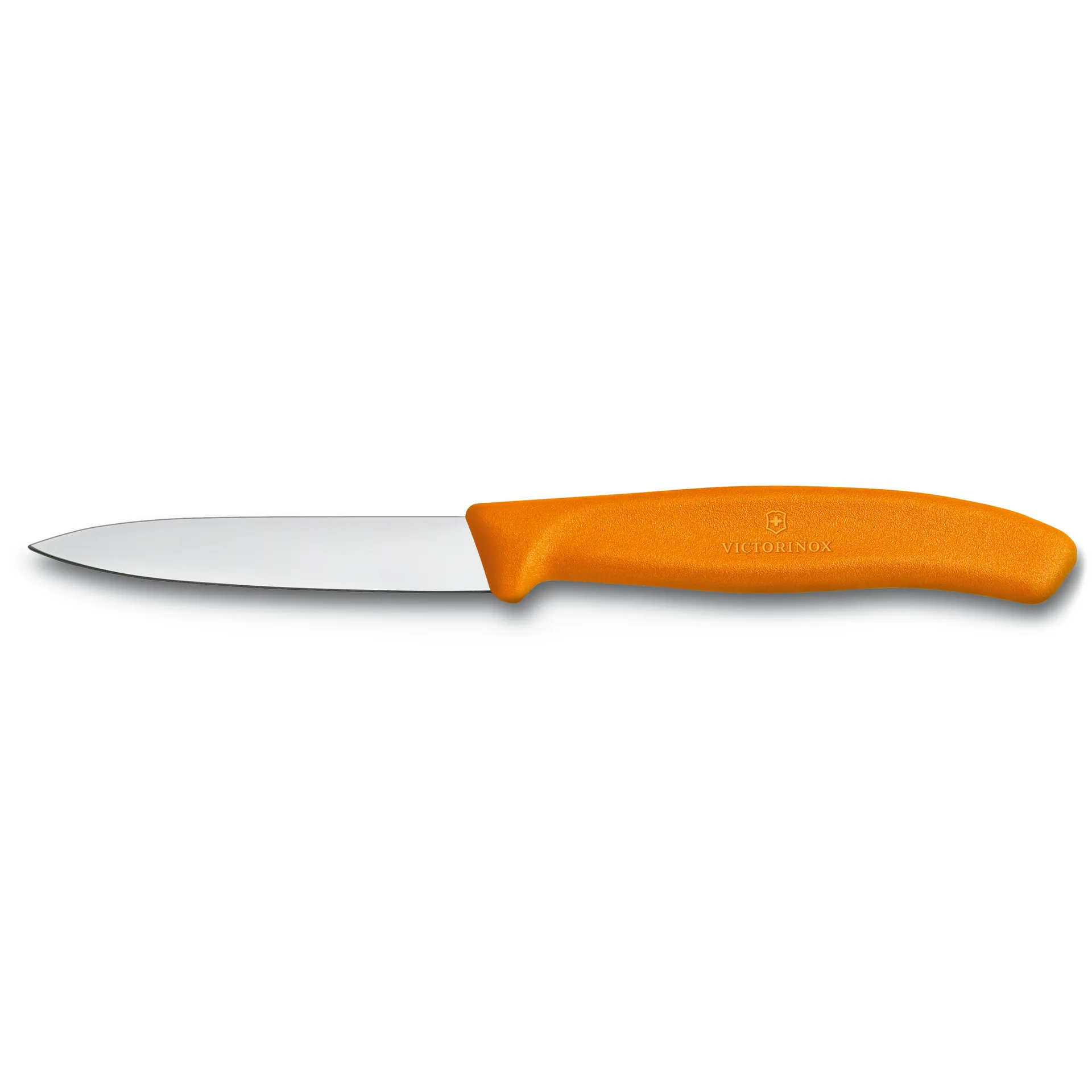 Swiss Classic grøntsagskniv/universalkniv 8 cm, Orange Victorinox