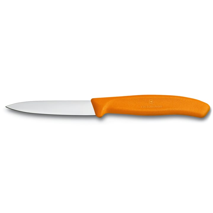 Swiss Classic grøntsagskniv/universalkniv 8 cm - Orange - Victorinox