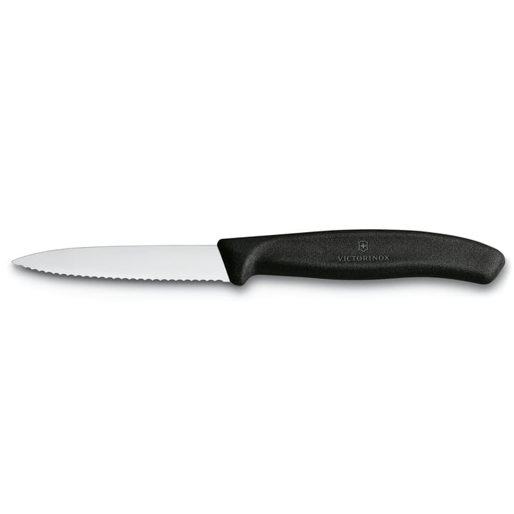 Swiss Classic grøntsagskniv/universalkniv 8 cm - Sort - Victorinox