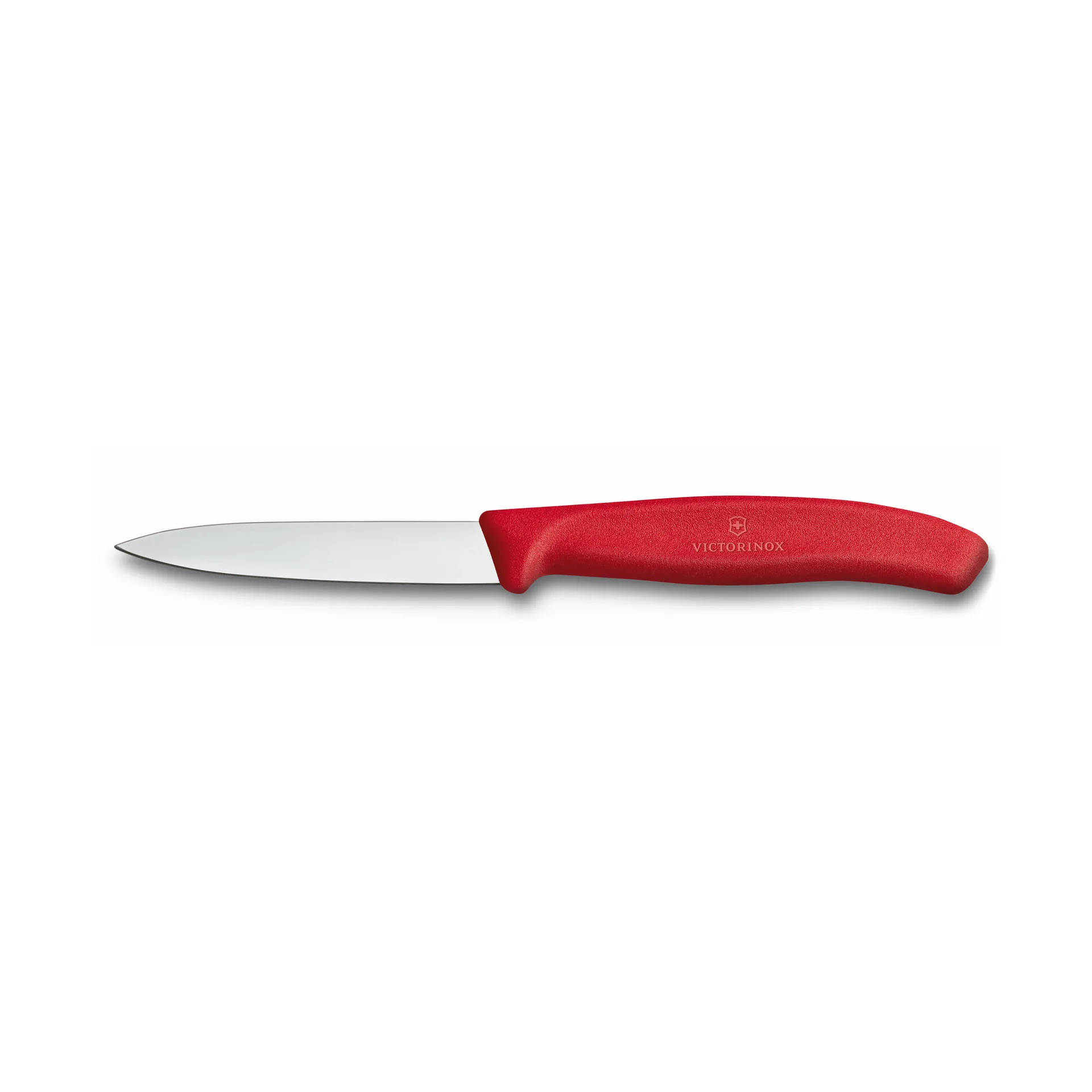 Victorinox grøntsags- & skrællekniv 8 cm, Rød Victorinox