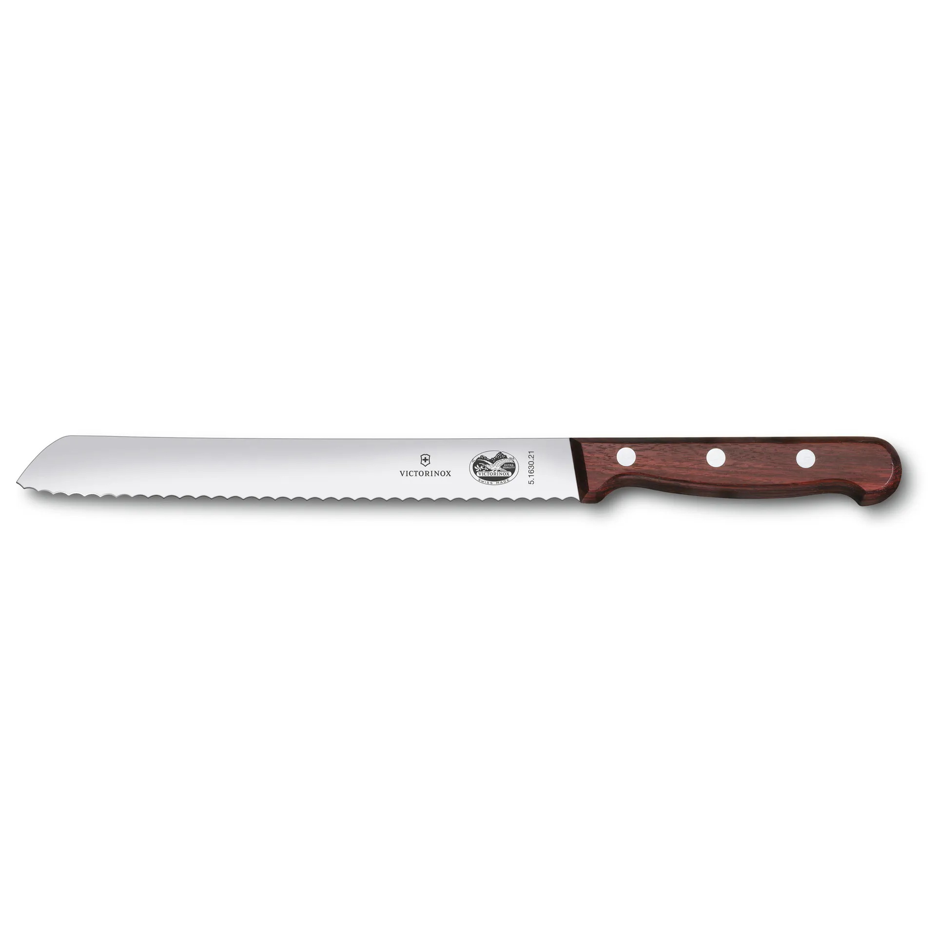 Wood brødkniv 21 cm, Rustfrit stål/Ahorn Victorinox
