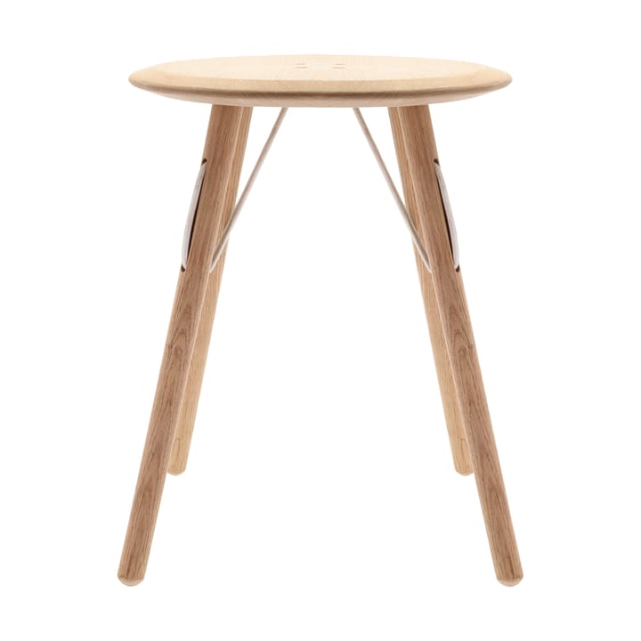 Barv sidebord 55xØ45 cm., Ubehandlet massiv eg Villa Collection