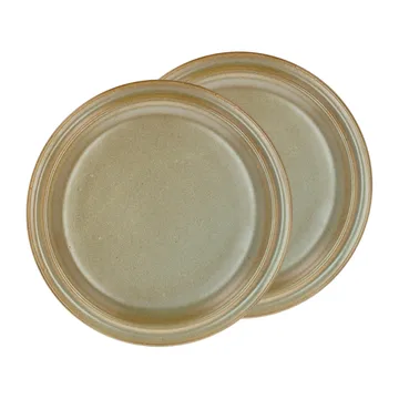 Evig frokosttallerken Ø20 cm 2-pak - Brun - Villa Collection